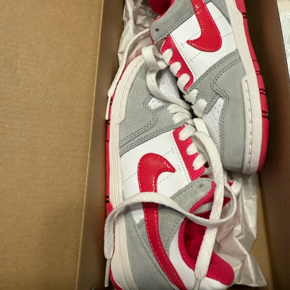 Nike Other - Nike Kids' Red and Gray Sneakers